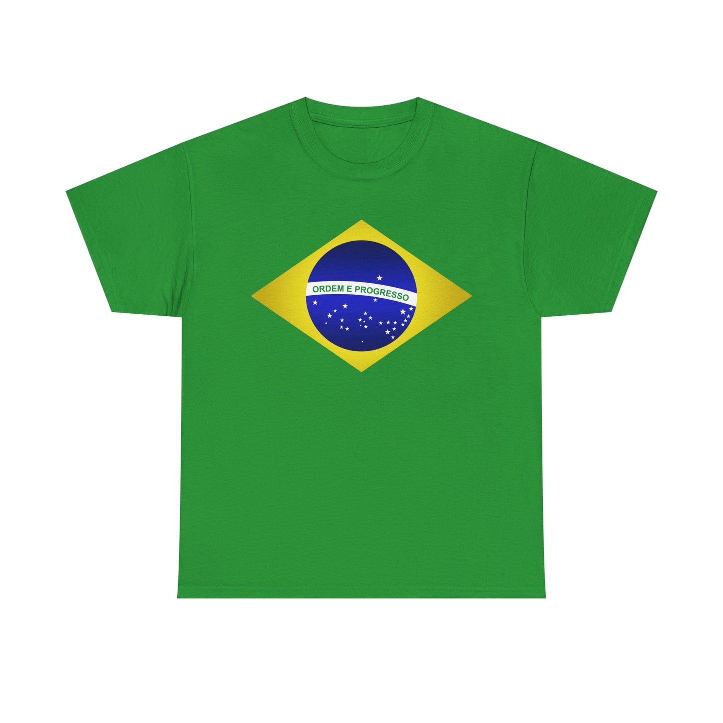 Brazil Flag T-Shirt — Retro Brazilian National Pride Shirt