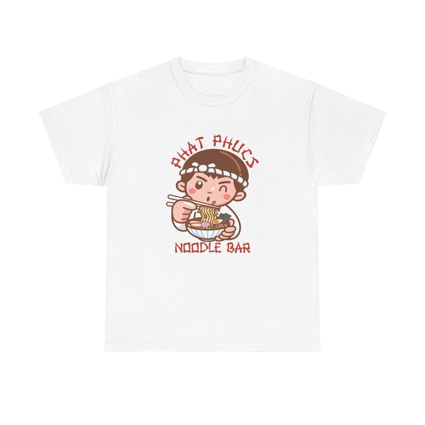 Phat Phucks Noodle Bar T-Shirt - Funny Ramen Noodle Shirt