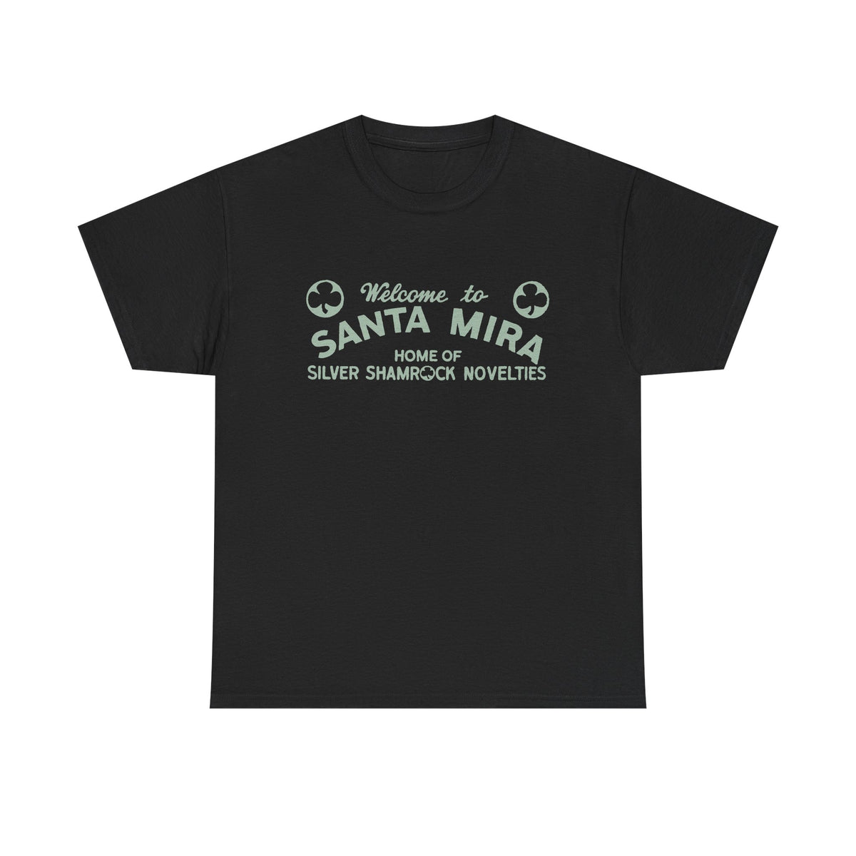 Silver Shamrock Santa Mira Halloween T Shirt