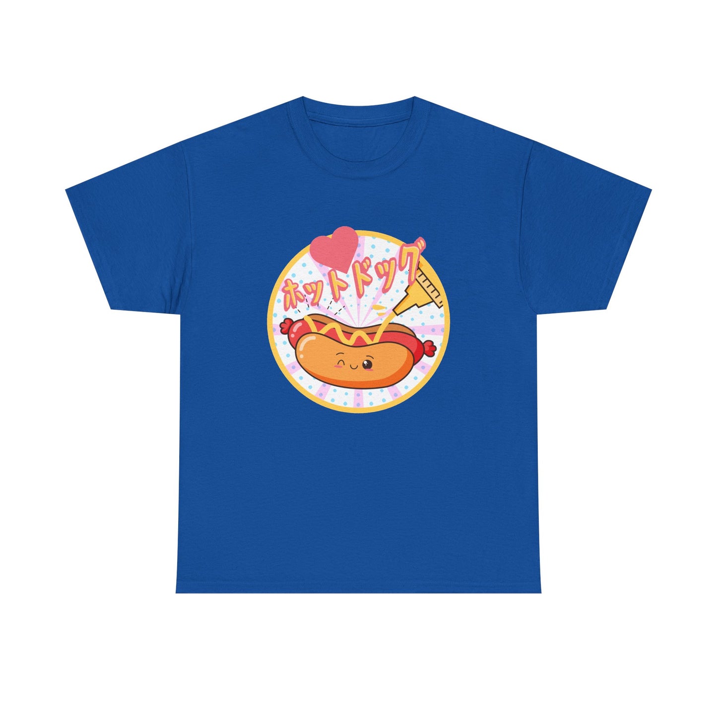 Kawaii Hot Dog T-Shirt | Kawaii Food Shirt