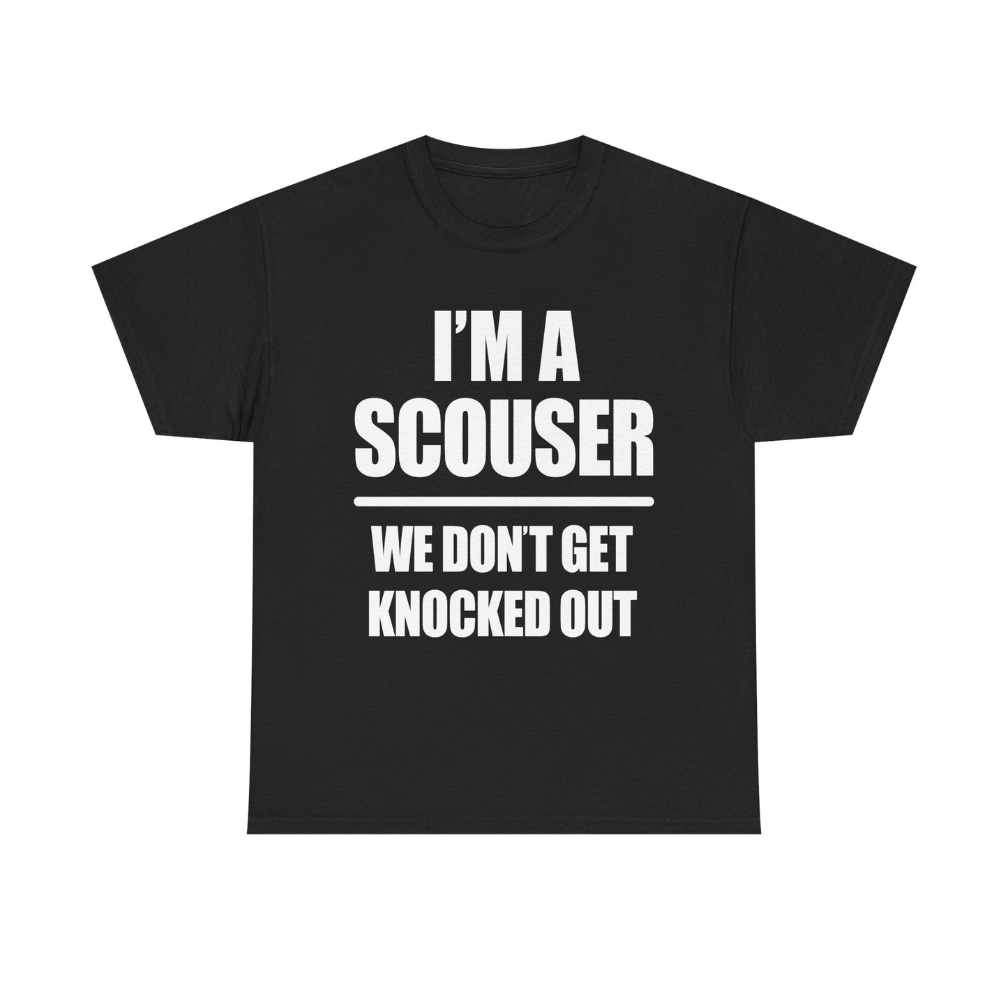 I'm A Scouser - We Don't Get Knocked Out T-Shirt