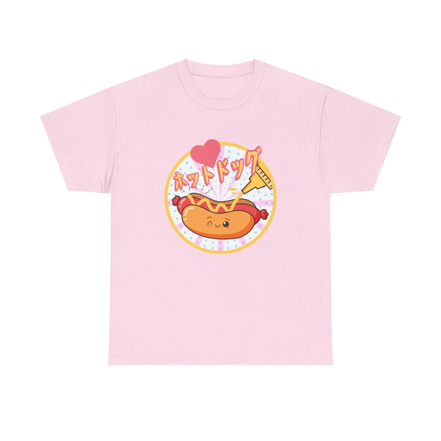 Kawaii Hot Dog T-Shirt | Kawaii Food Shirt