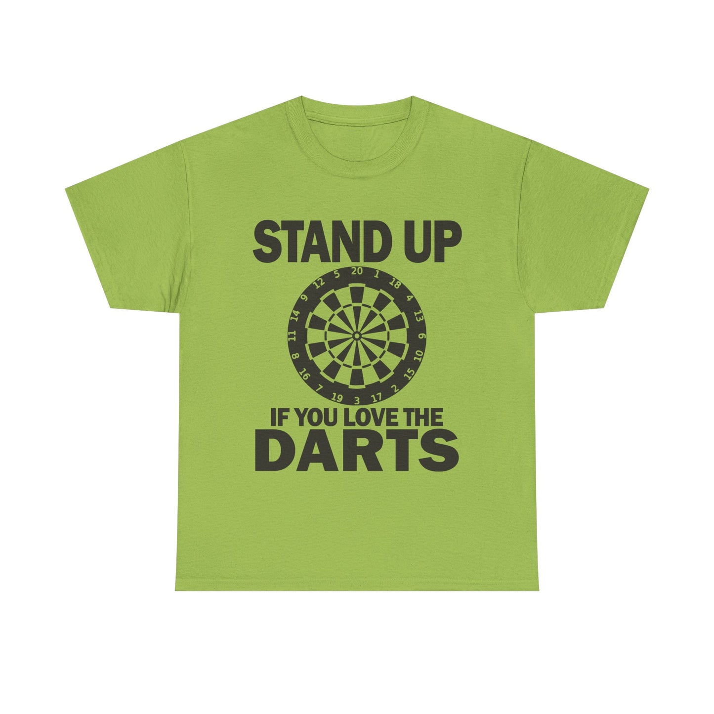 Stand Up If You Love The Darts T-Shirt (Reversed)