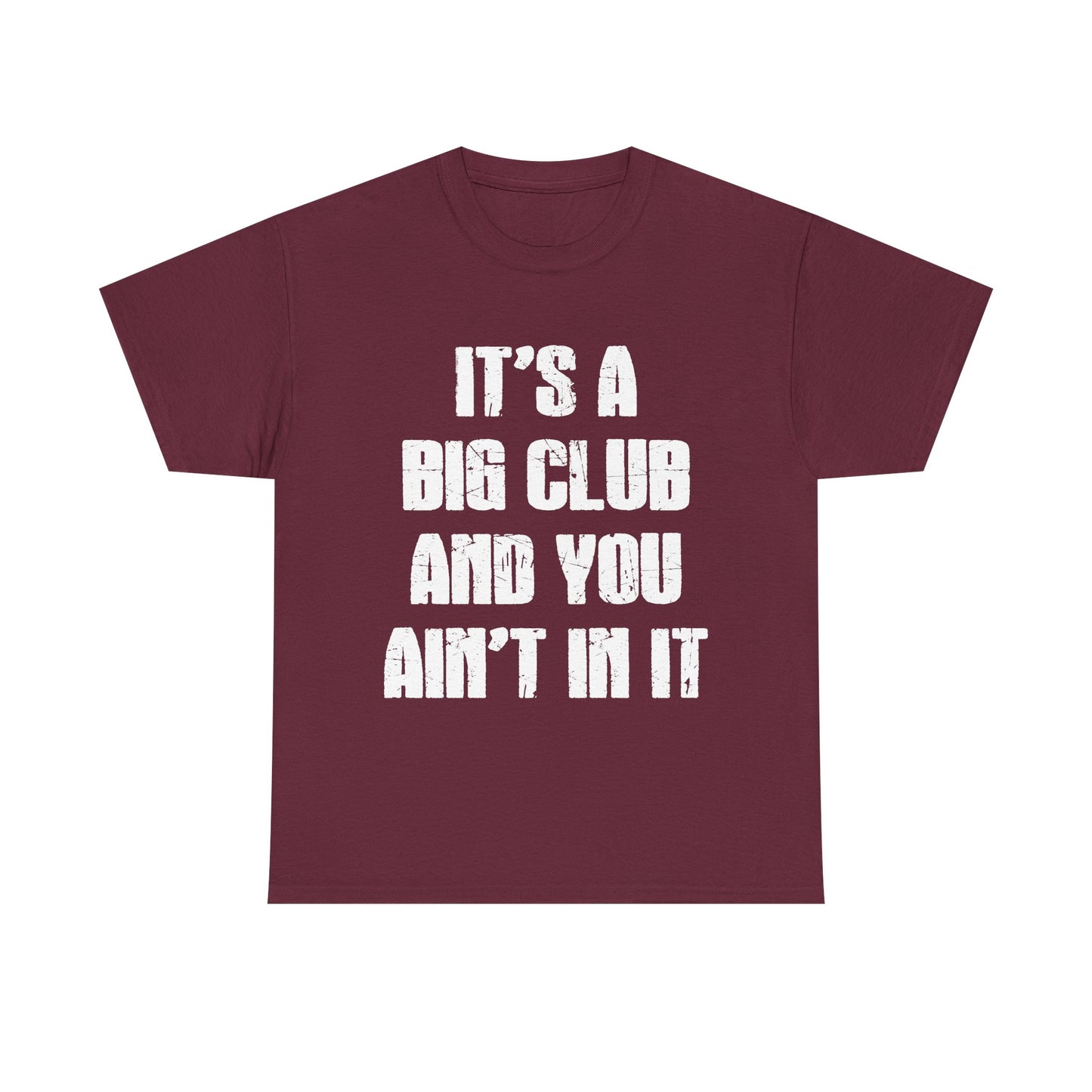 It's a Big Club and You Ain't In It T-Shirt