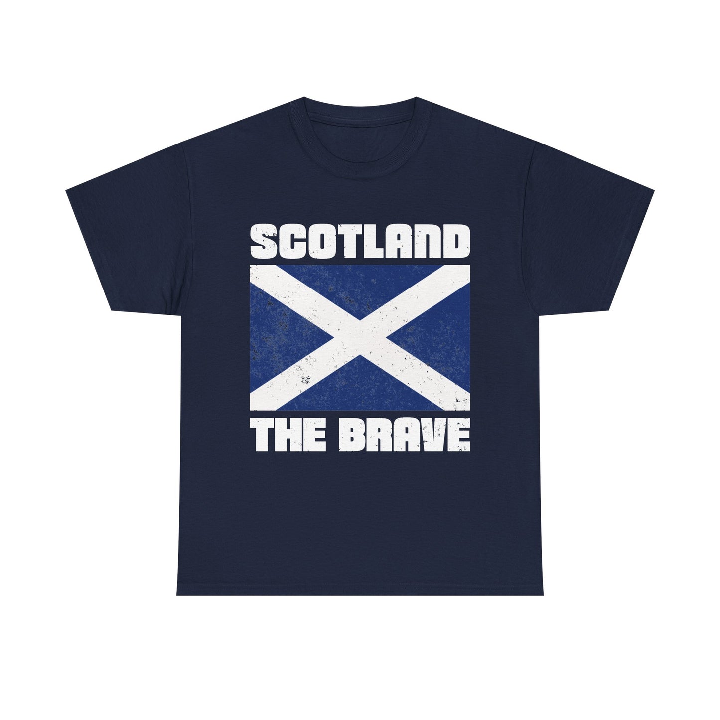Scotland The Brave T-Shirt | Scottish Flag Shirt