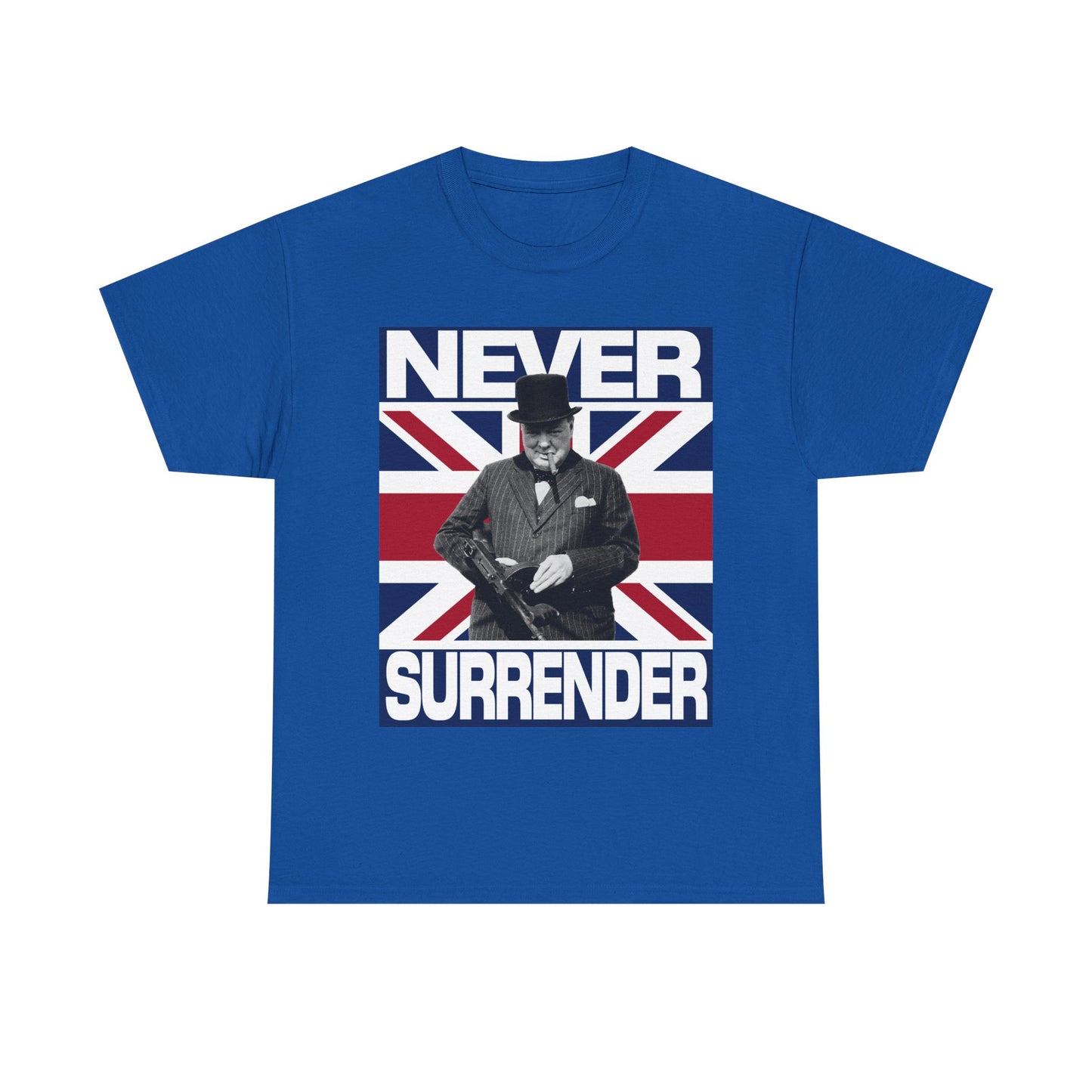 Winston Churchill T-Shirt | Never Surrender Shirt