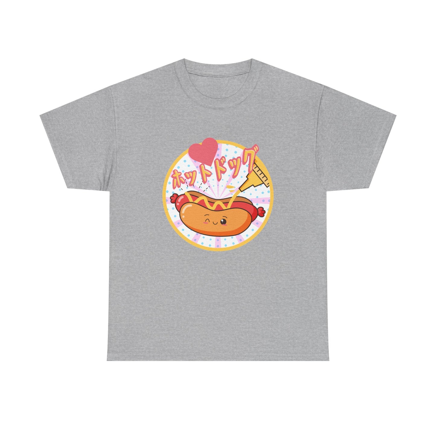Kawaii Hot Dog T-Shirt | Kawaii Food Shirt