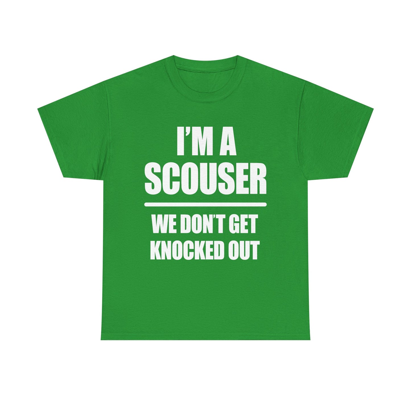 I'm A Scouser - We Don't Get Knocked Out T-Shirt
