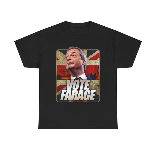 Vote Farage T-Shirt | Nigel Farage Shirt