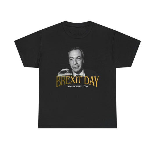 Brexit Day T‑Shirt | Nigel Farage Brexit Commemorative Shirt