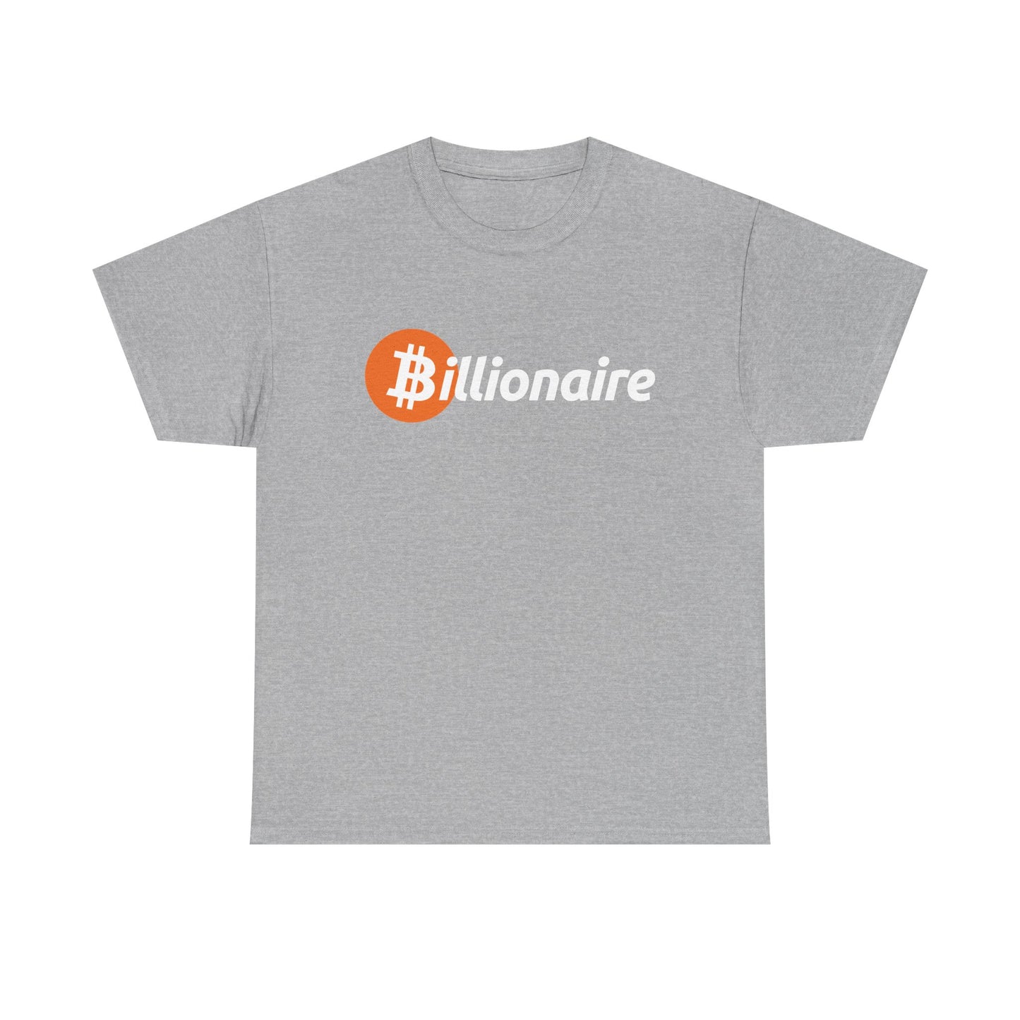 Classic Bitcoin Billionaire t-shirt, perfect for any finance bro, crypto trader or investor.