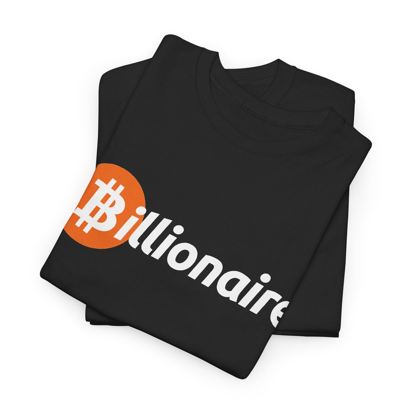 Classic Bitcoin Billionaire t-shirt, perfect for any finance bro, crypto trader or investor.