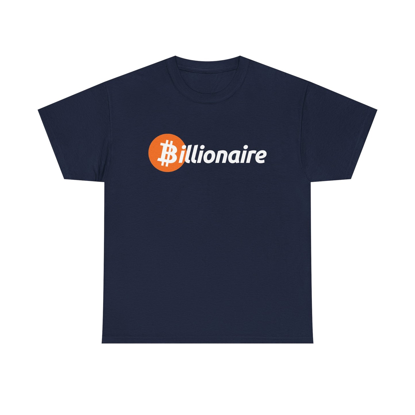 Classic Bitcoin Billionaire t-shirt, perfect for any finance bro, crypto trader or investor.