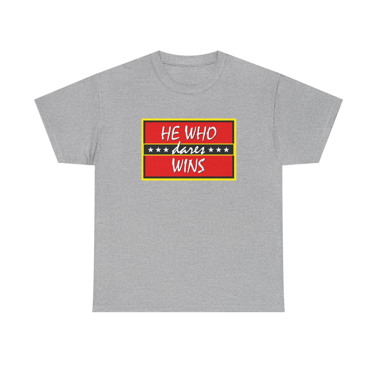 He Who Dares Wins Del Boy T-Shirt - Perfect for fans of Del Boy - Perfect Dad Gift