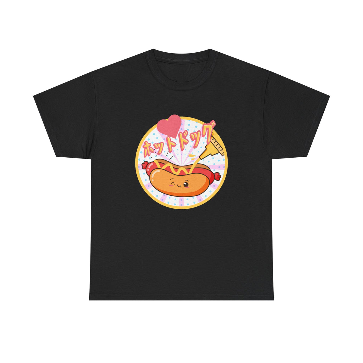 Kawaii Hot Dog T-Shirt | Kawaii Food Shirt
