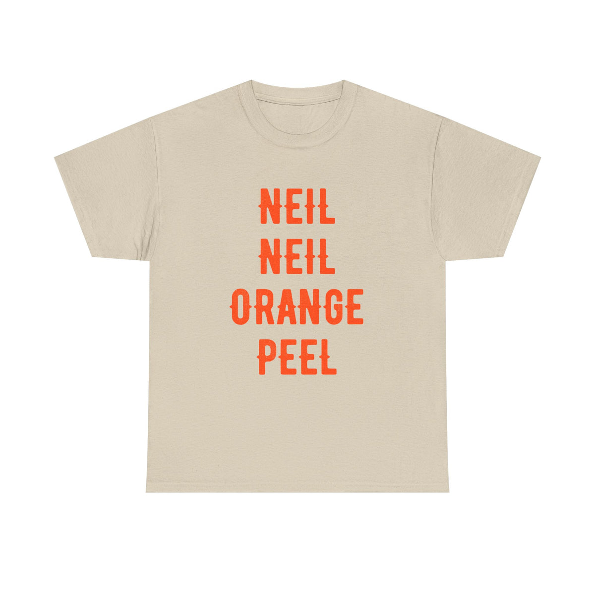 Classic British alternative comedy quote from the iconic 80s TV show The Young Ones. Neil Neil Orange Peel.