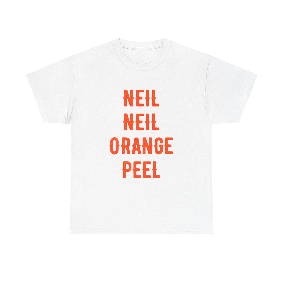 The Young Ones Neil Neil Orange Peel T Shirt