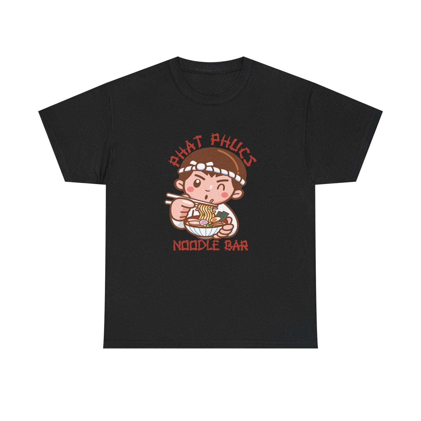 Phat Phucks Noodle Bar Funny Ramen Noodle T-Shirt from jokertshirts.co.uk