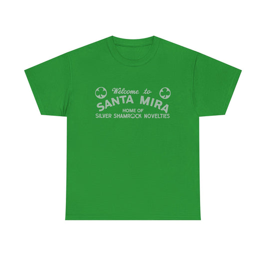 Silver Shamrock Santa Mira Halloween T Shirt